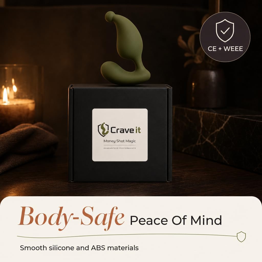 Body-safe peace of mind — smooth silicone and ABS