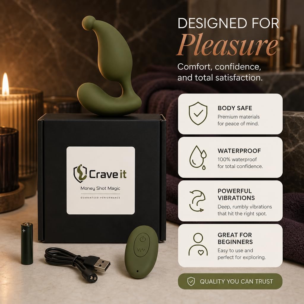 Designed for pleasure — comfort, confidence and control