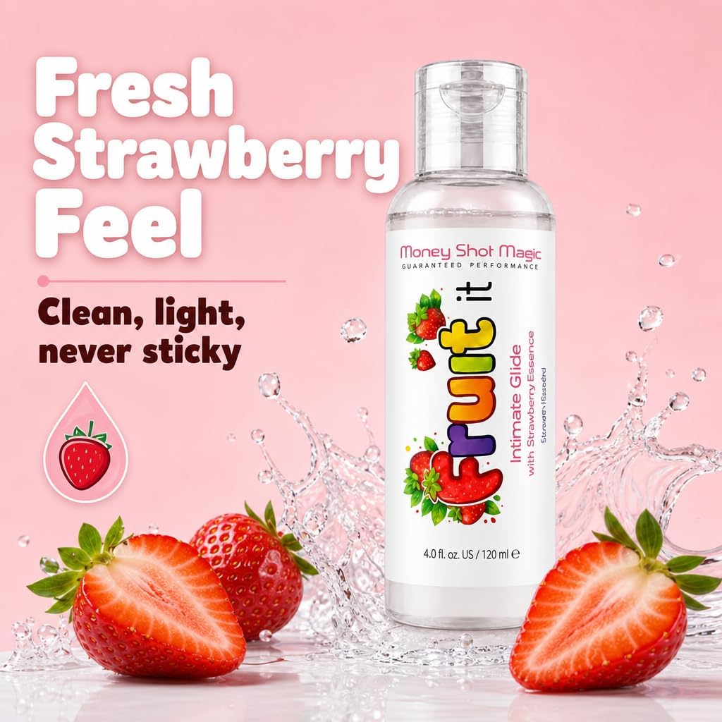 Fresh strawberry feel — clean, light, never sticky