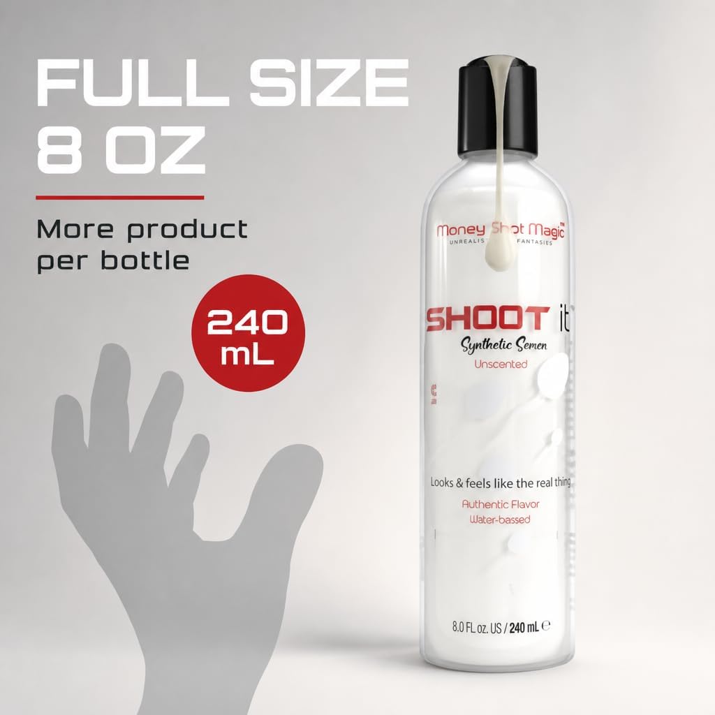 Full size 8 oz — 240 mL bottle