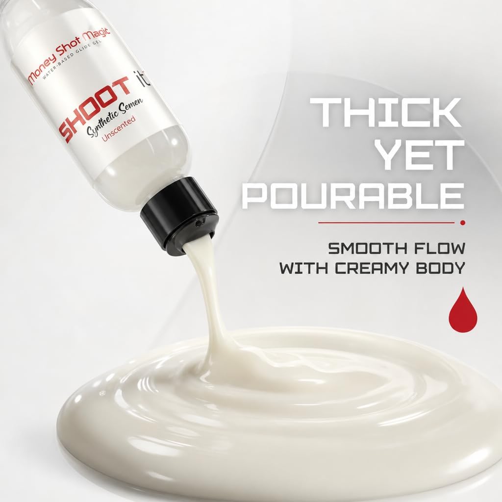 Thick yet pourable — smooth creamy flow